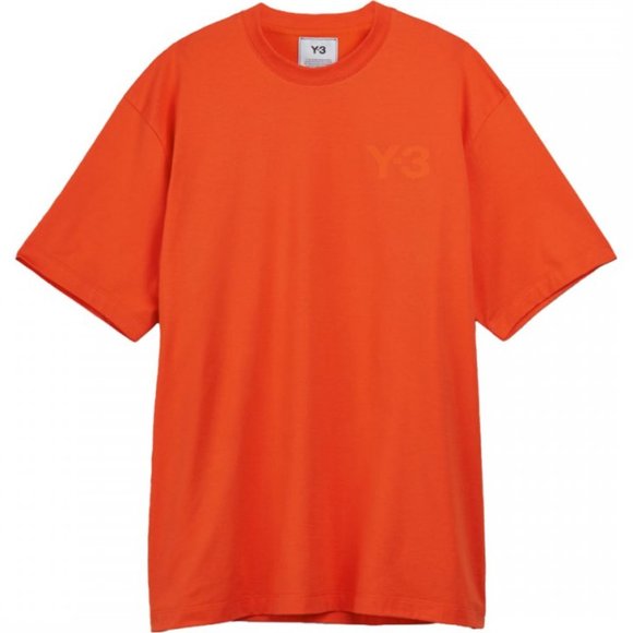 Adidas Y-3 Classic Chest Logo Tee Orange Medium HT2287